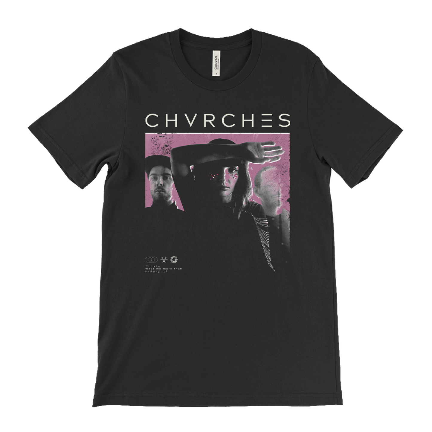 Every Open Eye Glitch Portrait T-Shirt