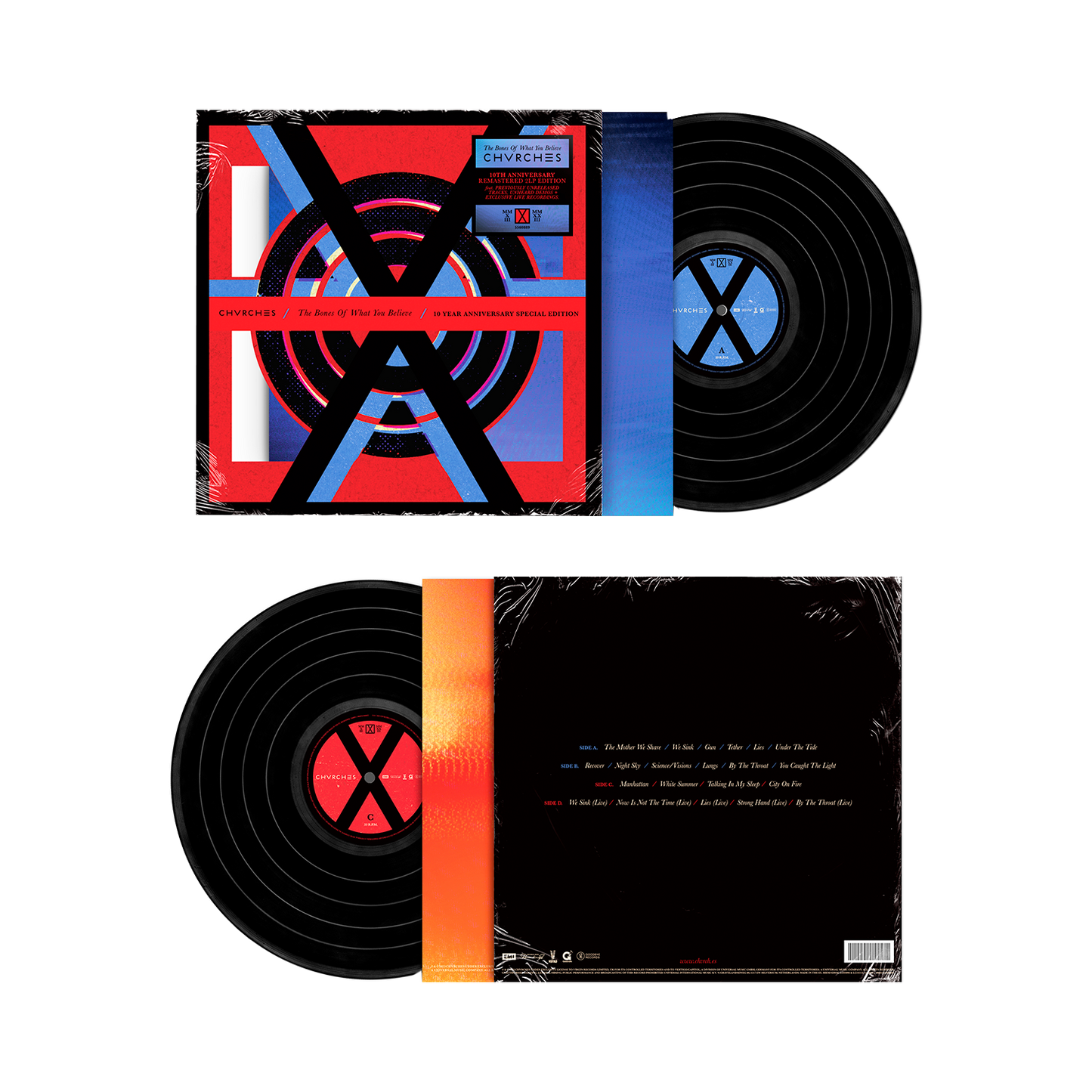 The Bones Of What You Believe 10 Year Anniversary 2LP Vinyl