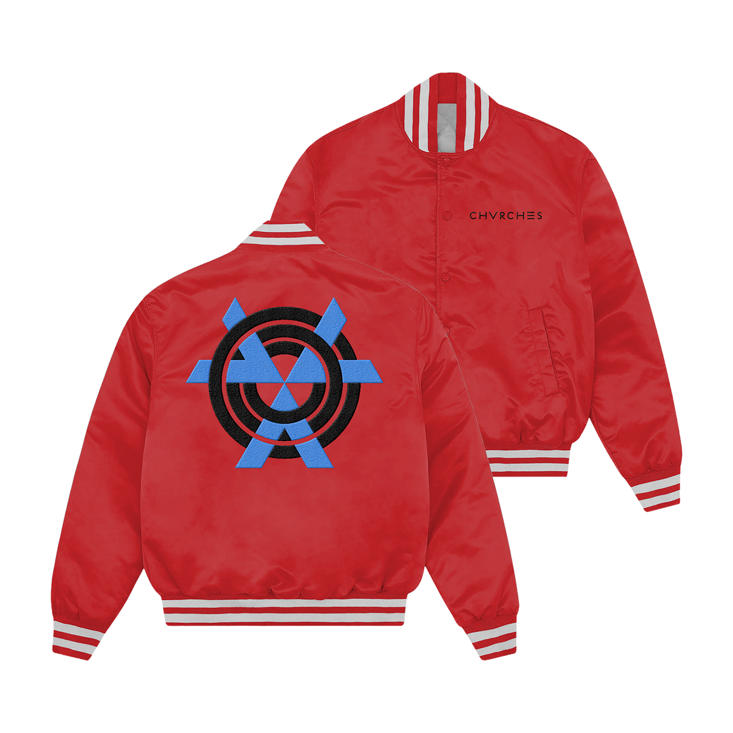Limited Edition Bones Satin Jacket