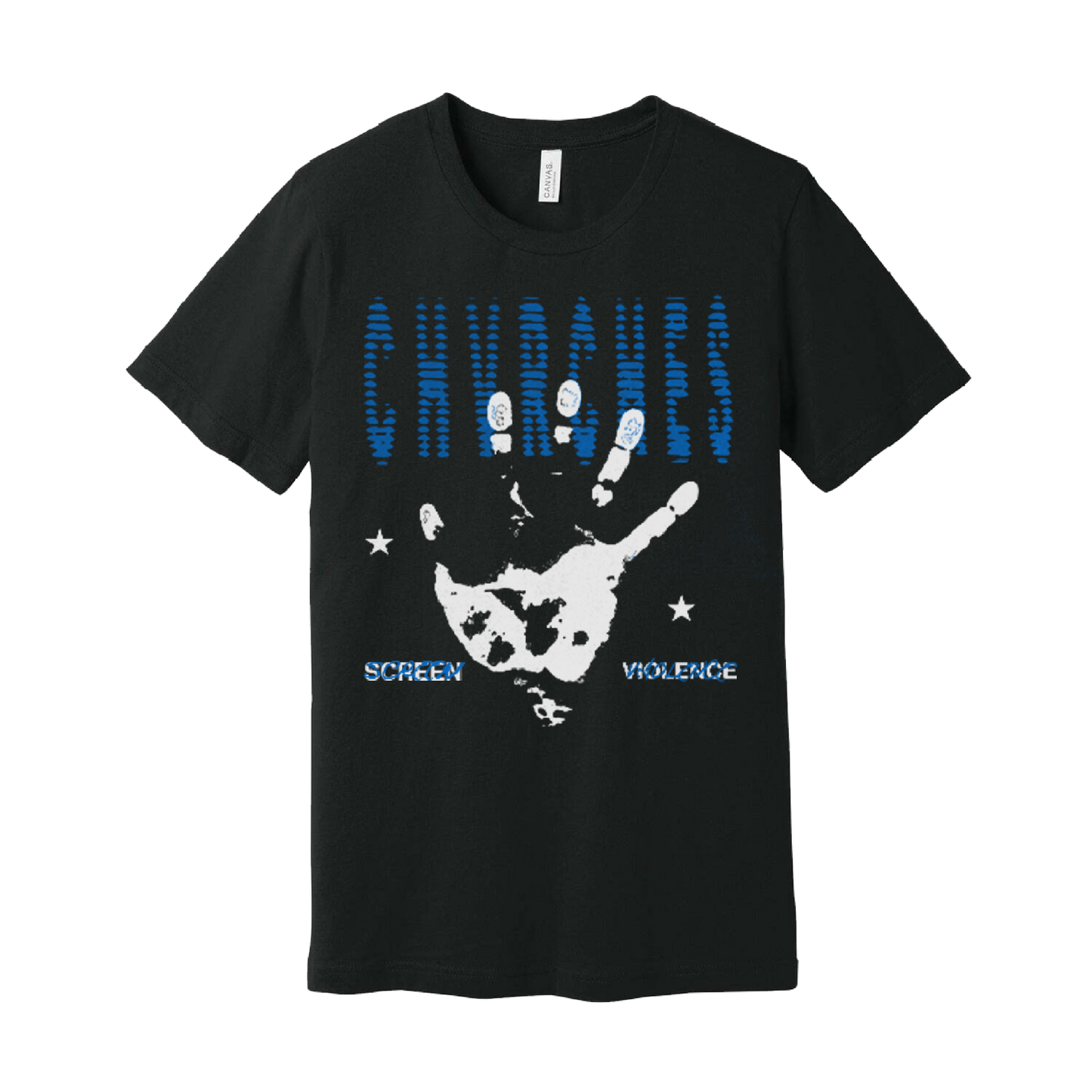 Blue Handprint Tee