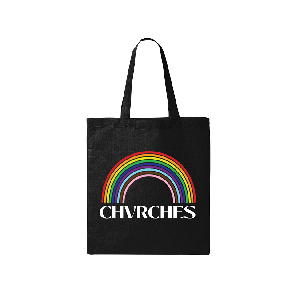 Black Rainbow Tote