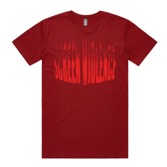 Screen Violence Red Tee
