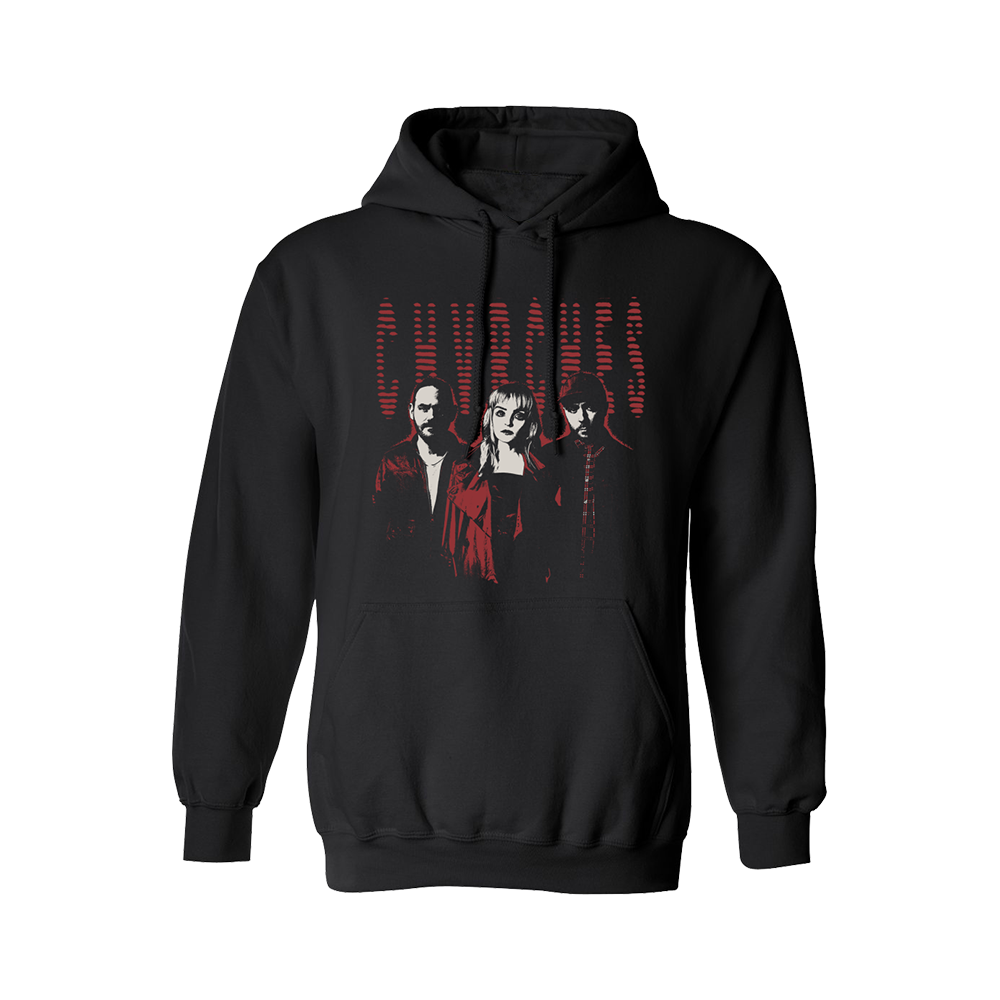 Red Photo Pullover Hoodie